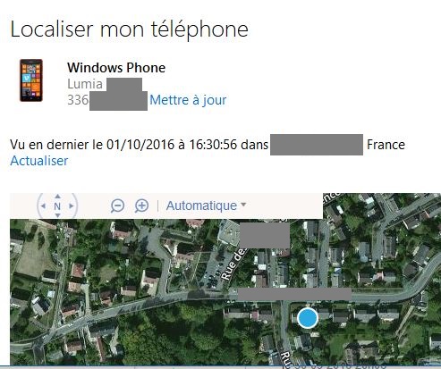 Geo Localiser un telephone portable - Géolocalisation dans toute la France